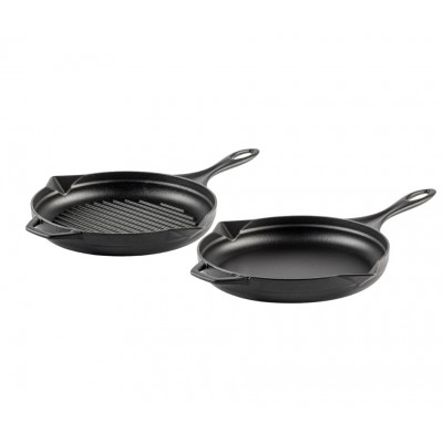 Zestaw żeliwny z 2 części Hosse, Black Onyx - Zestaw żeliwny