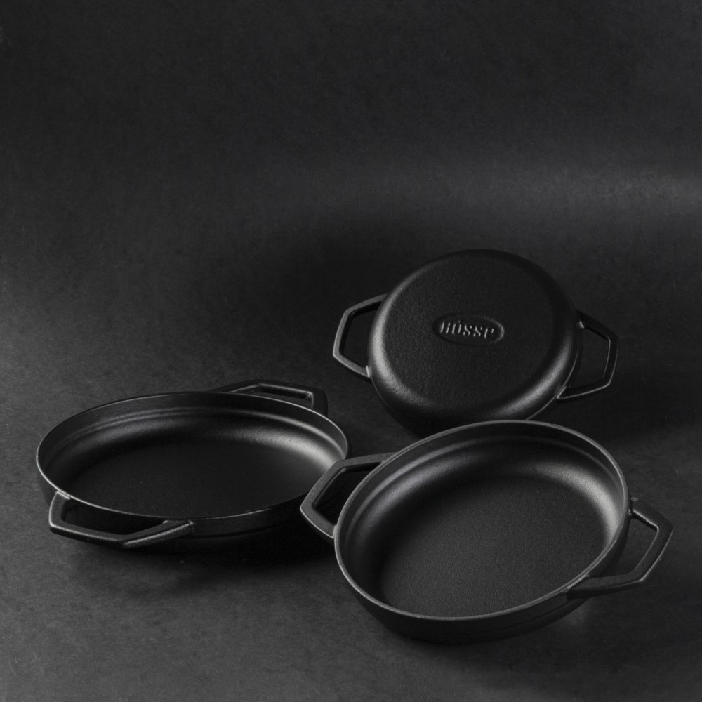 Zestaw żeliwny z 2 części Hosse, Black Onyx | Zestaw żeliwny |  |
