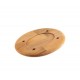 Podstawka drewniana do talerza owalnego Hosse HSOISK1728, 17x28cm | Wszystkie produkty |  |