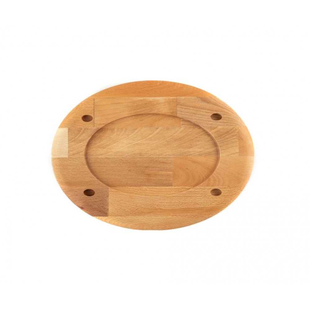 Podstawka drewniana do talerza owalnego Hosse HSOISK2533, 25x33cm | Wszystkie produkty |  |