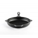 Patelnia grillowa żeliwna emaliowana Hosse, Black Onyx, Ф24cm | Patelnia grillowa żeliwna | Patelnia żeliwna |