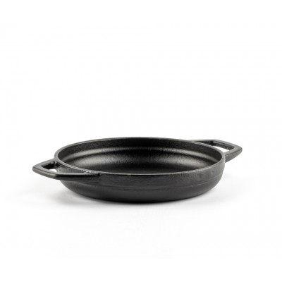 Patelnia żeliwna z dwoma uchwytami emaliowana Hosse, Black Onyx, Ф16cm - Porównanie produktów