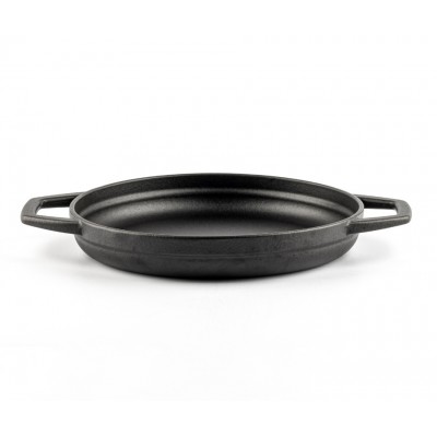 Patelnia żeliwna z dwoma uchwytami emaliowana Hosse, Black Onyx, Ф22cm - Porównanie produktów