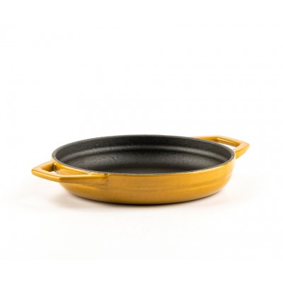 Patelnia żeliwna z dwoma uchwytami emaliowana Hosse, Dijon, Ф16cm - Porównanie produktów