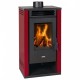 Piec na drewno Prity K2 GT Czerwony, 8.1 kW | Piece na drewno |  |