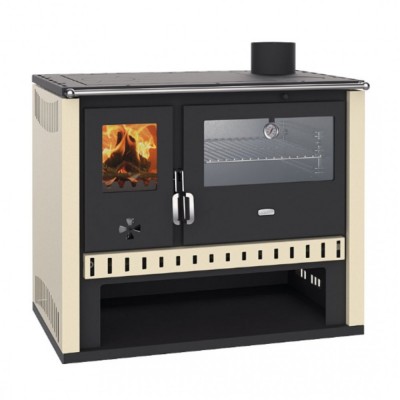 Kuchenka na drewno Prity GT, z piekarnikiem ze stali nierdzewnej, 15 kW - Porównanie produktów