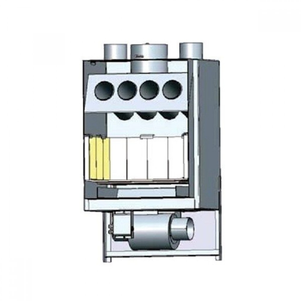 Wkład kominkowy Prity CM2F, 20kW | Wkłady Kominkowe | Kominki |