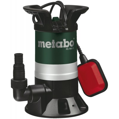 Pompa spustowa do wody czystej i brudnej Metabo PS 7500 S, 1 1/4", moc 450 W, wysokość podnoszenia 5 m - Ogrzewanie Centralne