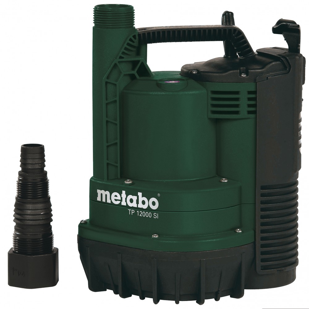 Pompa zanurzeniowa do wody czystej Metabo TP 12000 SI, moc 600 W, przepływ 11 700 l/h, wysokość podnoszenia 9 m | Pompa wodna | Ogrzewanie Centralne |
