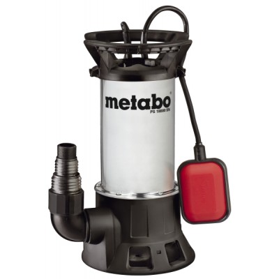 Pompa spustowa z pływakiem do wody czystej i brudnej METABO PS 18000 SN, moc 1100 W, przepływ 19 000 l/h - Ogrzewanie Centralne