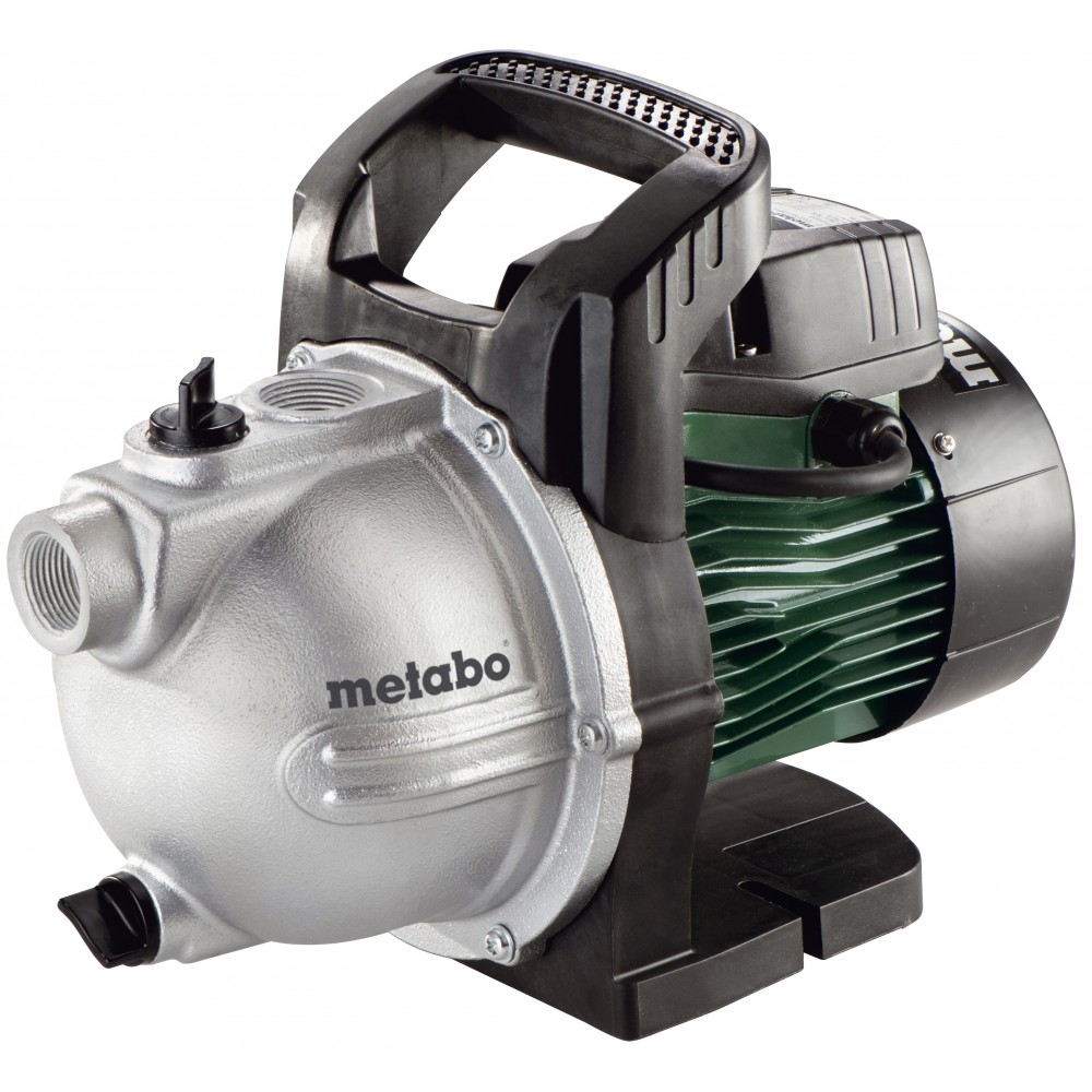 Pompa ogrodowa jednofazowa do czystej wody Metabo P 4000 G, moc 1100 W, przepływ 4000 l/h, wysokość podnoszenia 46 m | Pompa wodna | Ogrzewanie Centralne |
