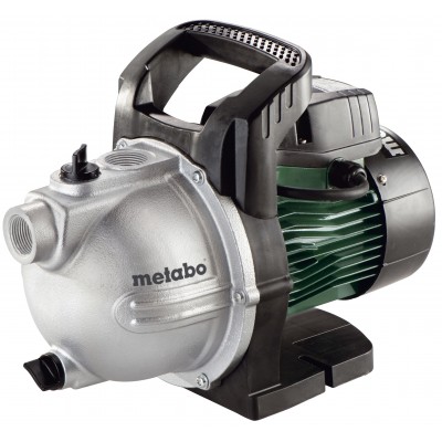 Pompa ogrodowa jednofazowa do czystej wody Metabo P 4000 G, moc 1100 W, przepływ 4000 l/h, wysokość podnoszenia 46 m - Ogrzewanie Centralne