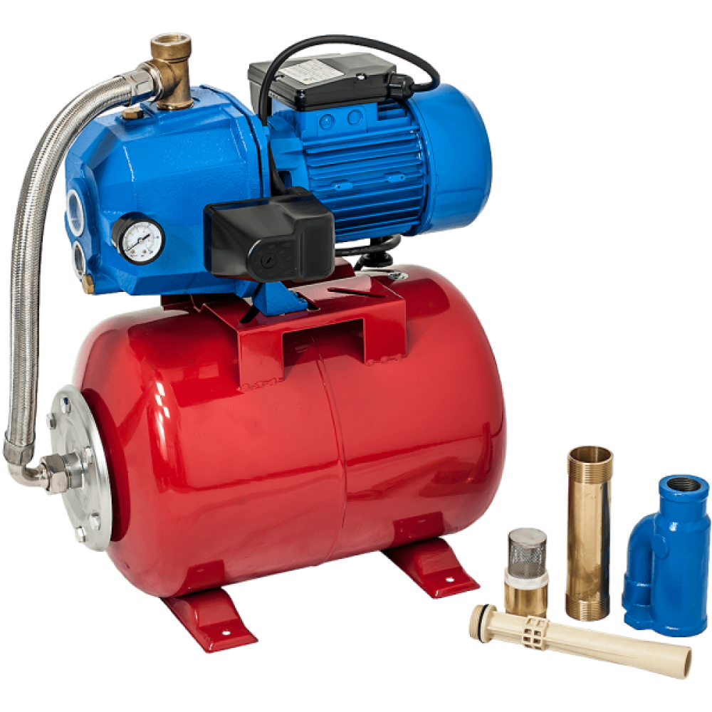 Pompa hydroforowa wtryskowa Gmax AUTOJET DP550 – wydajność 1,5 m³/h, moc 0,75 kW, wysokość podnoszenia 60 m