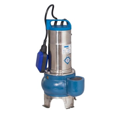 Pompa odwadniająca Electromash VXM 12 – 2″, moc 0,75 kW, wydajność 21 000 l/h, wysokość podnoszenia 11,4 m, wylot 2″, z zewnętrznym pływakiem i obudową ze stali nierdzewnej - Ogrzewanie Centralne