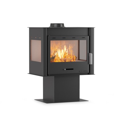 Piec na drewno Velmora Fire ATS 100 3SIDE, 12.19kW - Velmora Fire