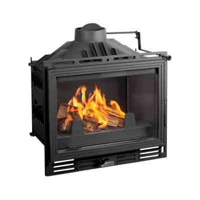 Wkład kominkowy UNIFLAM 600 ECO z przepustnicą i doprowadzeniem powietrza, 8 kW - Kominki