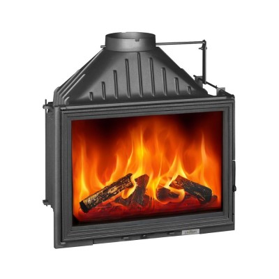Wkład kominkowy UNIFLAM 700 LUX ECO z przepustnicą i doprowadzeniem powietrza, 12 kW - Kominki