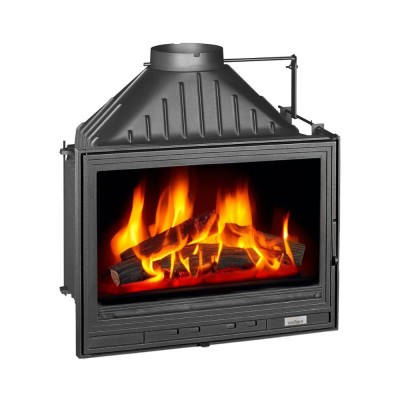 Wkład kominkowy UNIFLAM 700 OPTIMA ECO z przepustnicą i doprowadzeniem powietrza, 12 kW - Kominki