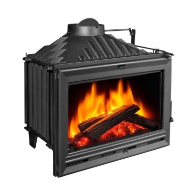 Wkład kominkowy UNIFLAM 700 OPTION ECO z przepustnicą i doprowadzeniem powietrza, 10 kW - Kominki