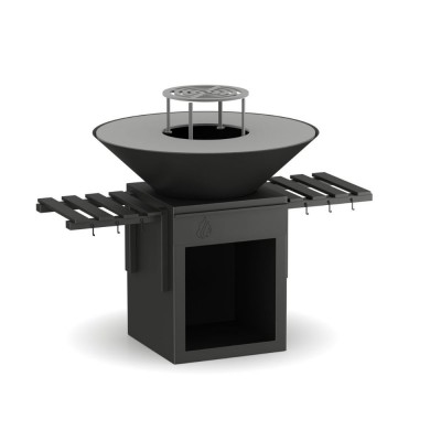 Steel Charcoal Grill Balkan Energy ROUND 920 - Grill