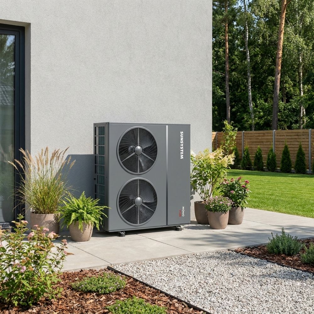 Monobloc heat pump Sunsystem MONO PLUS 160 1PH air-water, 15.88kW |  |  |