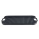 Dwustronna żeliwna płyta grillowa, 51x26 cm |  |  |