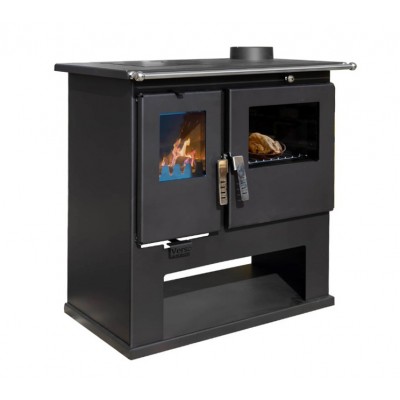 Kuchenka na drewno Verso CS Prawa, 7.7kW - Kuchenki na drewno
