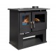 Kuchenka na drewno Verso CS, 7.7kW | Piece na drewno z piekarnikiem | Piece na drewno |