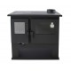 Kuchenka na drewno Verso CS Lite, 7.7kW | Piece na drewno z piekarnikiem | Piece na drewno |