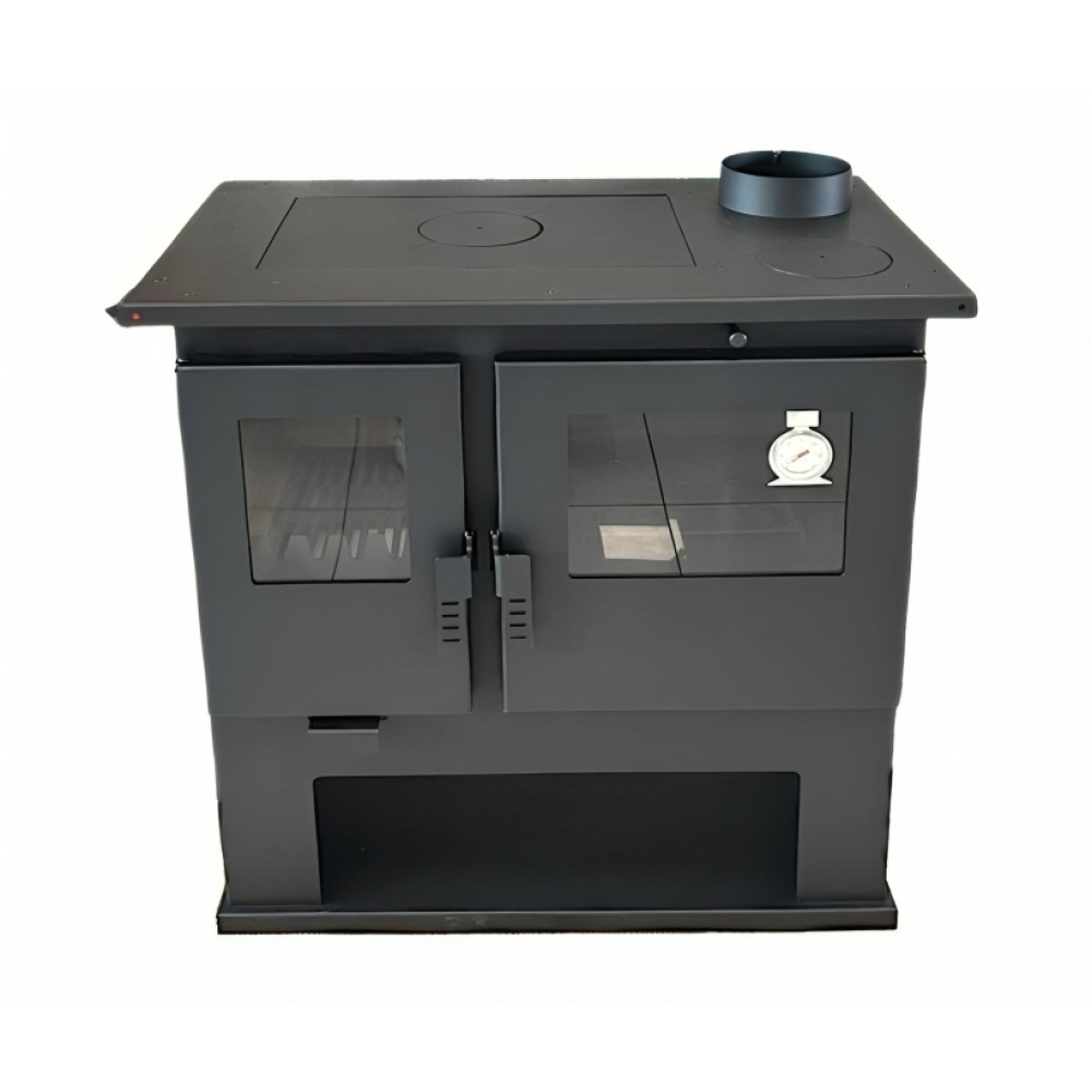 Kuchenka na drewno Verso CS Lite, 7.7kW | Piece na drewno z piekarnikiem | Piece na drewno |