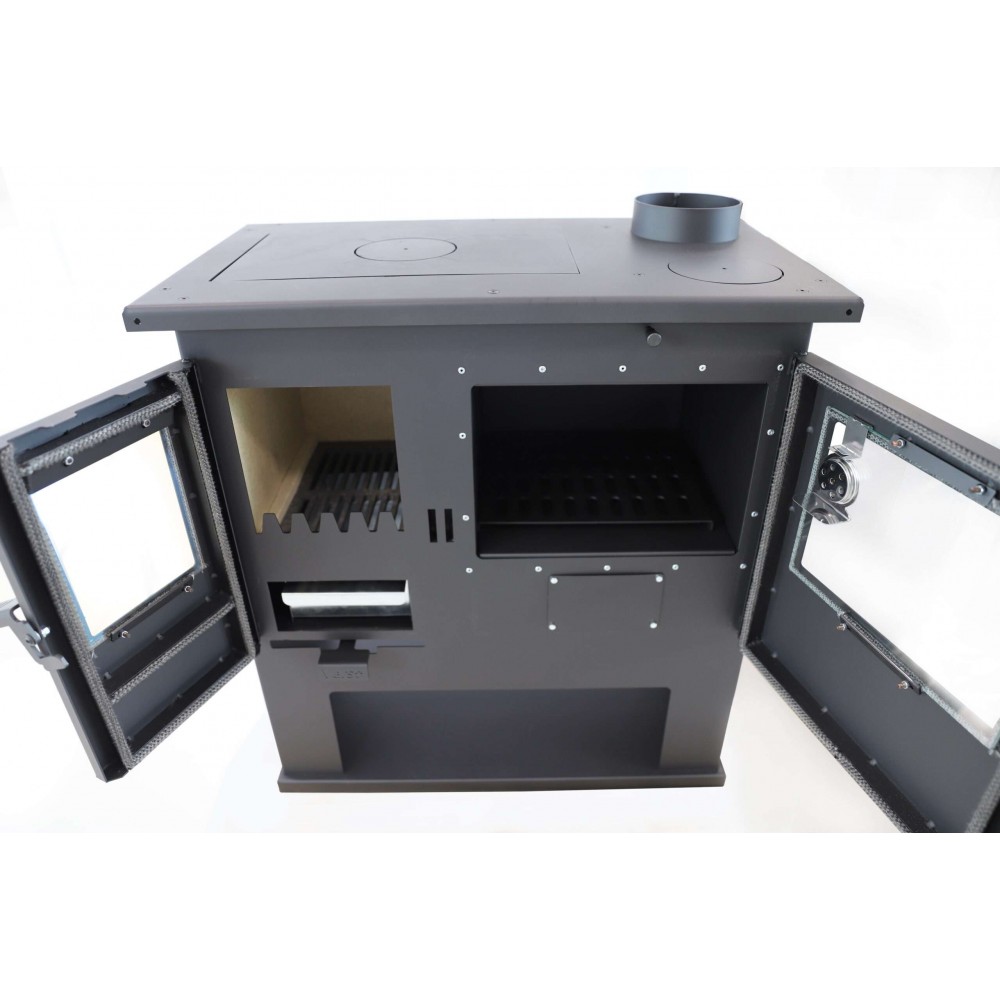 Kuchenka na drewno Verso CS Lite, 7.7kW | Piece na drewno z piekarnikiem | Piece na drewno |