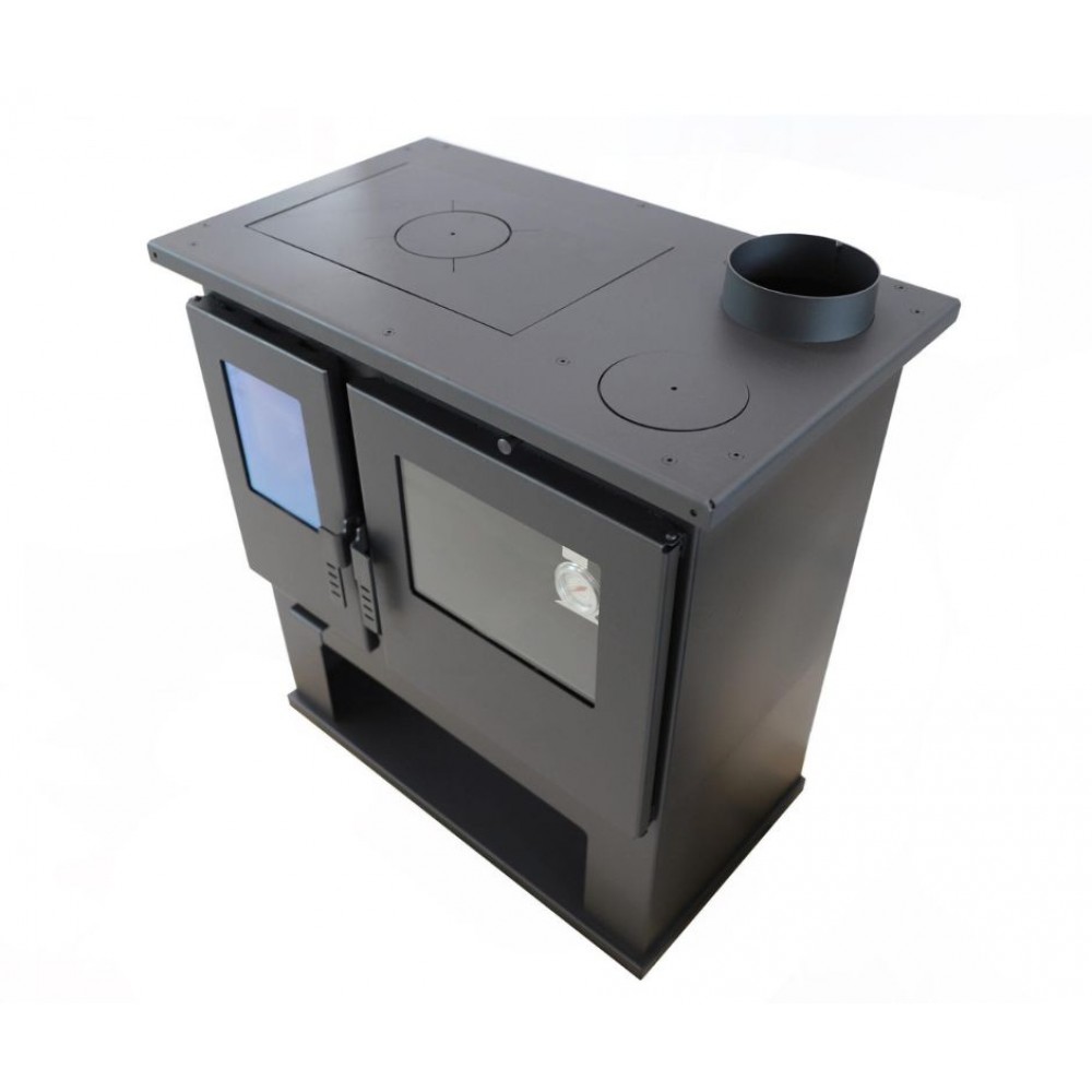 Kuchenka na drewno Verso CS Lite, 7.7kW | Piece na drewno z piekarnikiem | Piece na drewno |