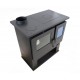 Kuchenka na drewno Verso CS Lite, Lewa, 7.7kW | Piece na drewno z piekarnikiem | Piece na drewno |