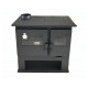 Kuchenka na drewno Verso CS Lite, Lewa, 7.7kW | Piece na drewno z piekarnikiem | Piece na drewno |