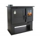 Kuchenka na drewno Verso CS Lite, Lewa, 7.7kW | Piece na drewno z piekarnikiem | Piece na drewno |