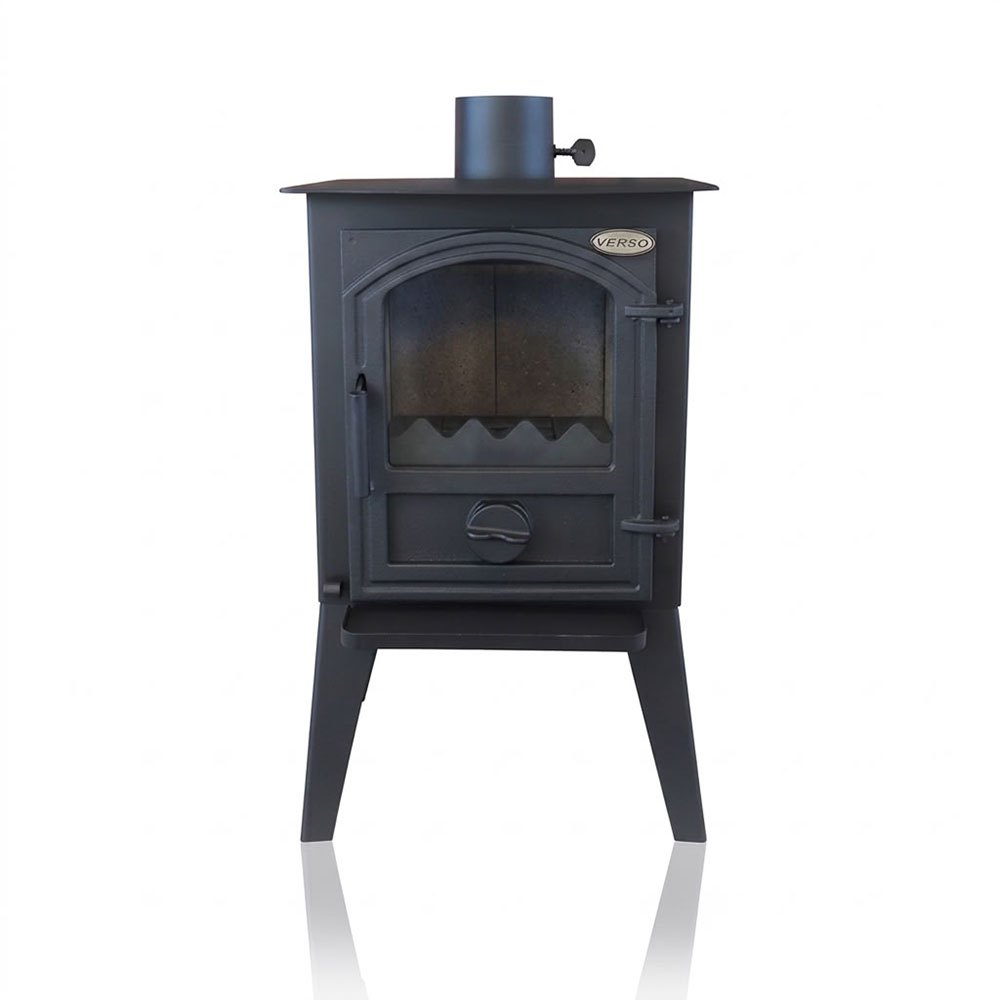 Piec na drewno Verso 1 LL CID, 7.5kW | Piece żeliwny na drewno | Piece na drewno |