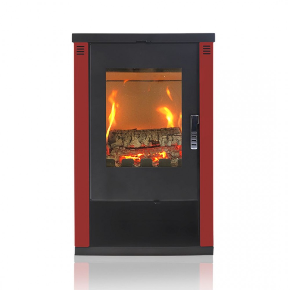 Piec na drewno Verso Theia, Bordeaux, 9kW | Piece na drewno |  |