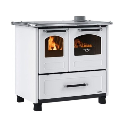 Italian wood cooker stove La Nordica Family 4.5 white, 7.5kW - Porównanie produktów