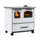 Italian wood cooker stove La Nordica Family 4.5 white, 7.5kW |  |  |
