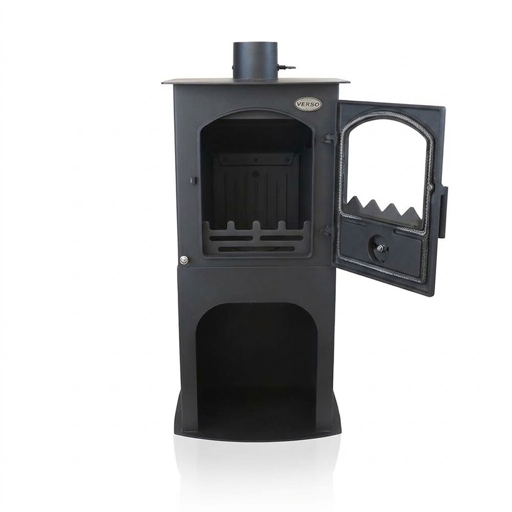 Piec na drewno Verso 1 Stand CID, 7.5kW | Piece żeliwny na drewno | Piece na drewno |