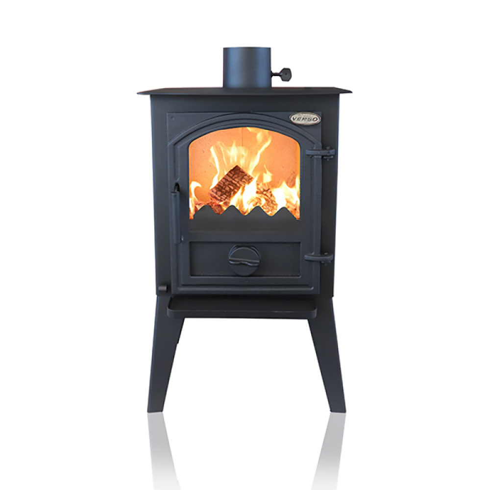 Piec na drewno Verso 1 LL CID, 7.5kW | Piece żeliwny na drewno | Piece na drewno |