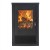 Piec na drewno Verso Lheia Czarny, 7.5 kW Piec na drewno Verso Lheia Czarny, 7.5 kW