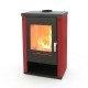 Piec na drewno Verso Theia, Bordeaux, 9kW | Piece na drewno |  |