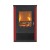 Piec na drewno Verso Lheia Bordowy, 7.5 kW Piec na drewno Verso Lheia Bordowy, 7.5 kW