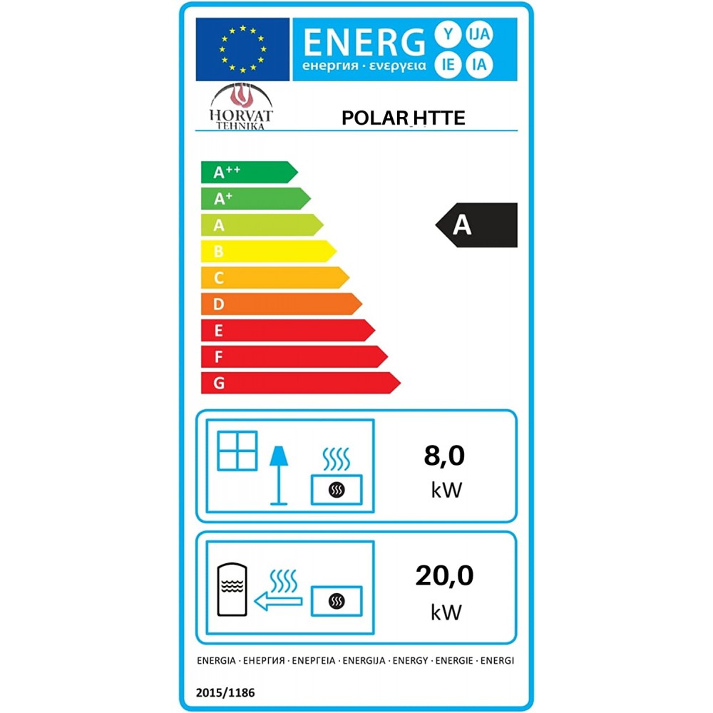 Kuchnia z płaszczem wodnym na drewno Horvat Polar HTTE, 28 kW | Kuchnie z płaszczem wodnym | Drewno |