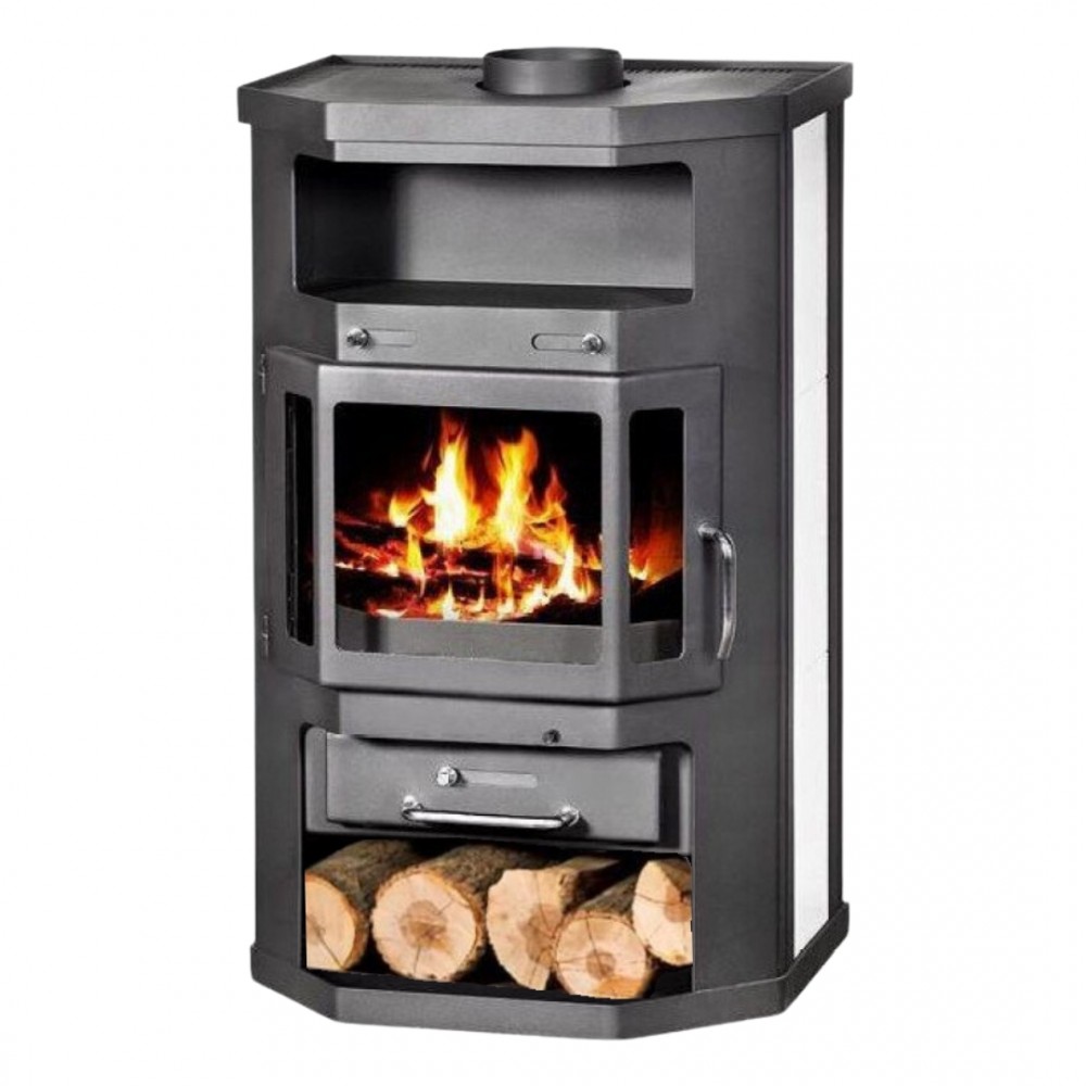 Piec na drewno BALKAN ENERGY Favorit KX, 10 kW | Bezpośrednie piece na drewno | Piece na drewno |