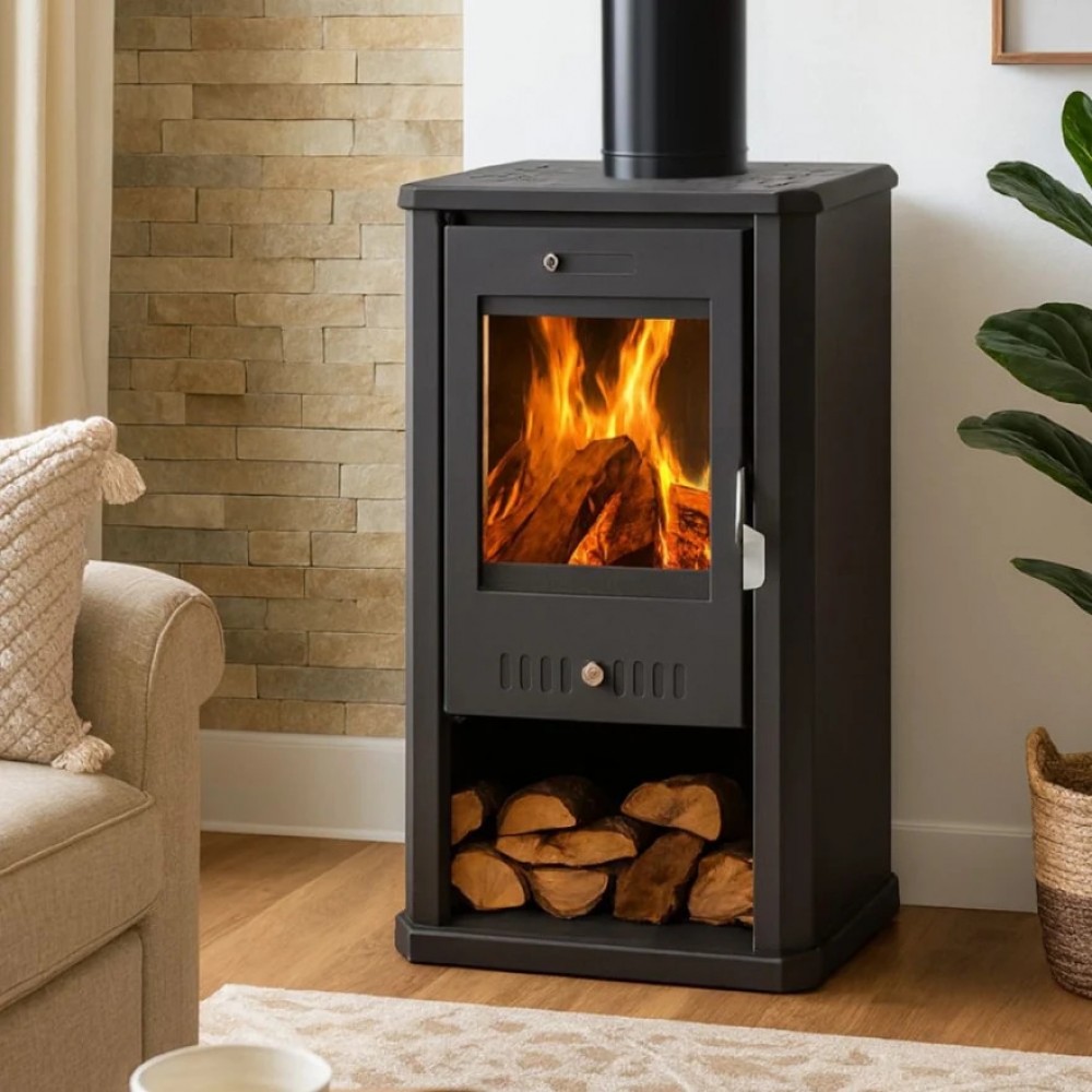 Piec na drewno Balkan Energy Bianca, 8.5 kW | Bezpośrednie piece na drewno | Piece na drewno |