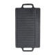 Dwustronna żeliwna płyta grillowa, 38x23 cm |  |  |