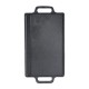 Dwustronna żeliwna płyta grillowa, 38x23 cm |  |  |