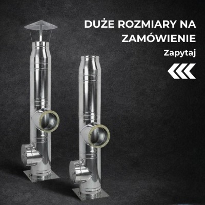 Duże przewody kominowe na indywidualne zamówienie - Kominy